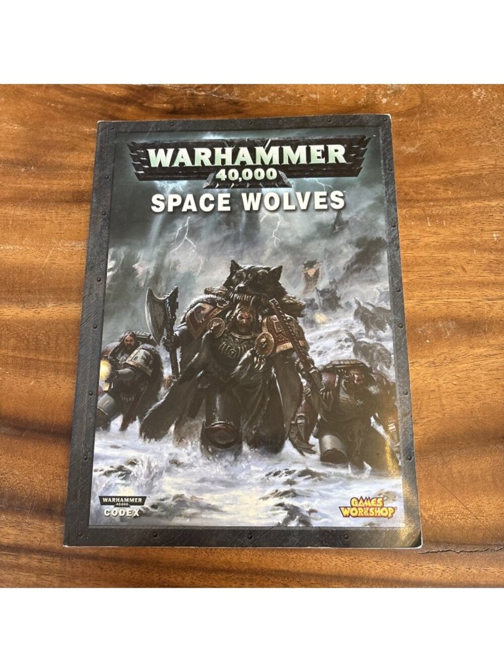 Warhammer 40,000 Codex Space Wolves Soft Cover Book